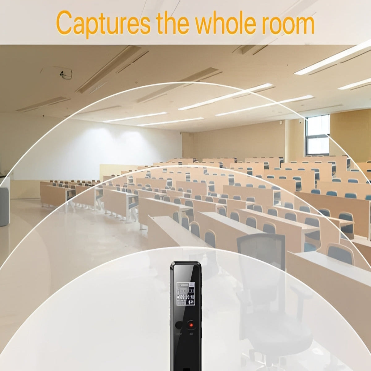 Portable Voice Recorder with Automatic Save