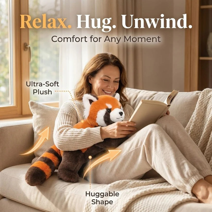 Cuddly Weighted Panda Soft Toy for Relief
