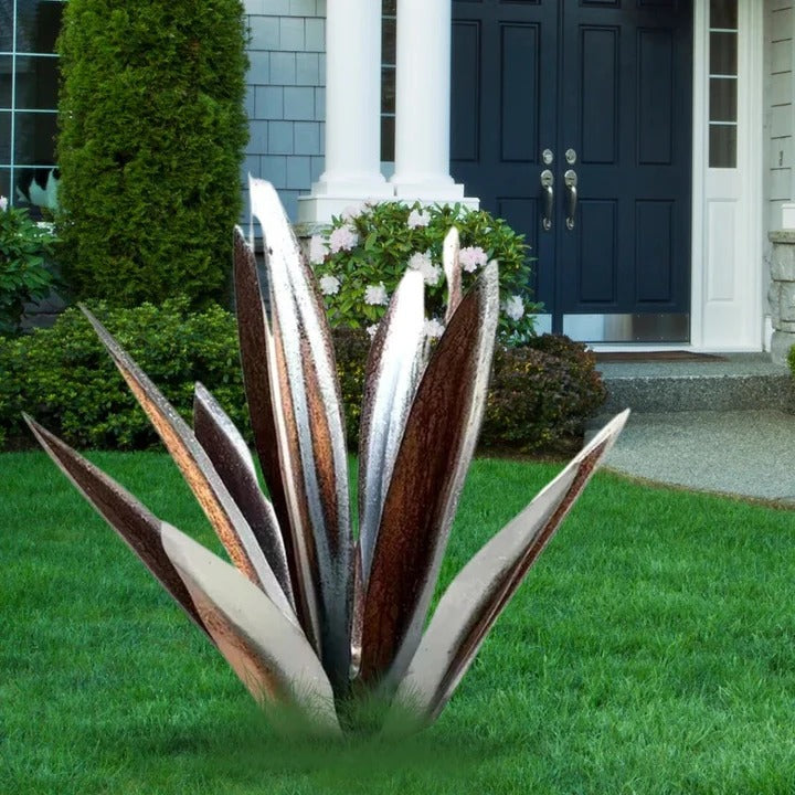 Rustic Metal Succulent Garden Decoration for Home