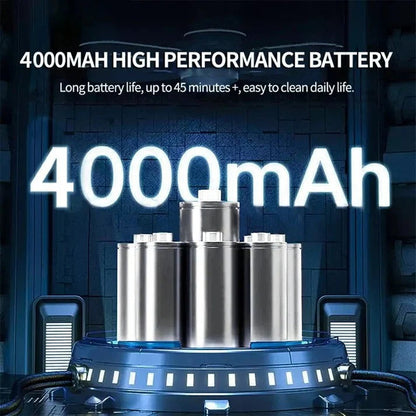 Compact Rechargeable Vacuum for Car and Home Cleaning