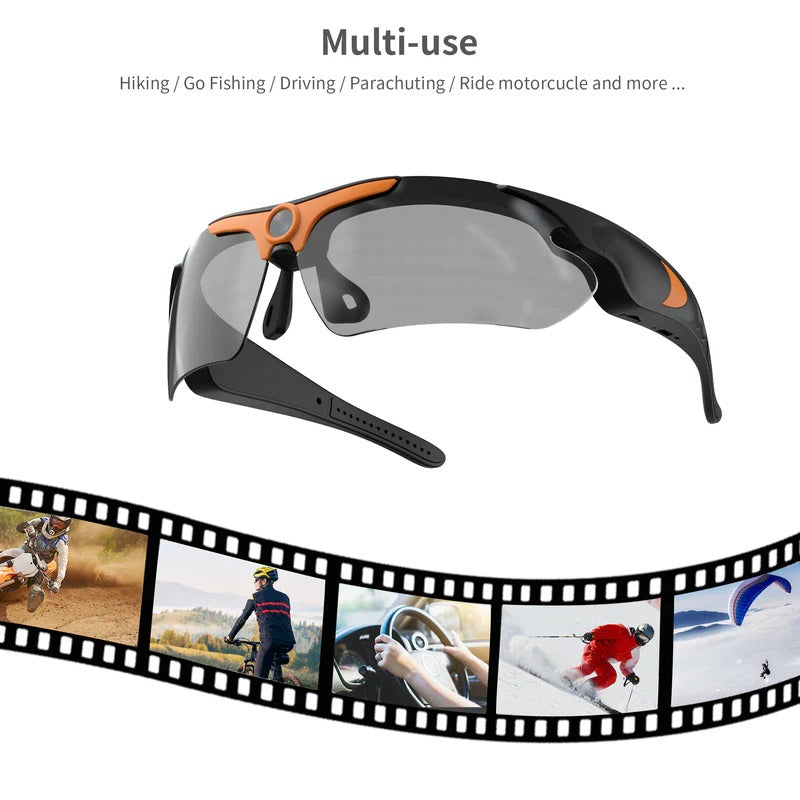 Clear Vision Glasses and HD Camera Lens