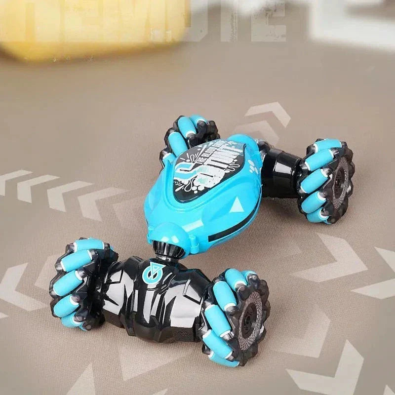 Hand Gesture Controlled Off-Road Monster Truck 4WD All-Terrain RC Vehicle for Kids and Adults Indoor Outdoor Racing Blue Red Gray