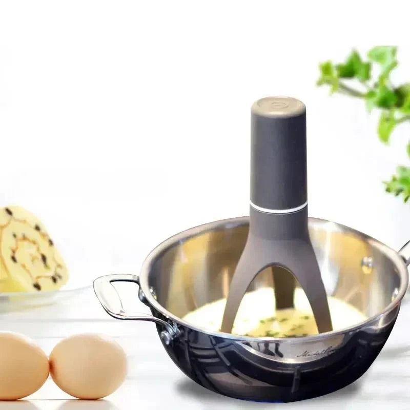 Hands-Free Pan Stirrer for Sauces & Soups | Battery-Powered Kitchen Gadget for Even Cooking & Pot Stirring | Cordless Mixing Tool