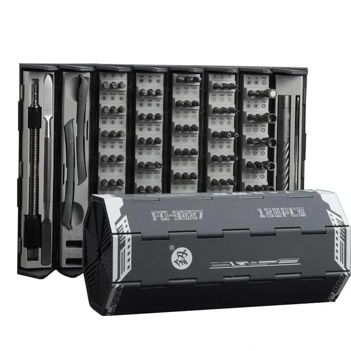 Precision Screwdriver Kit 128-Piece Set for Electronics Repair Home DIY Workshop Appliance Maintenance Phone Laptop Computer Toolkit