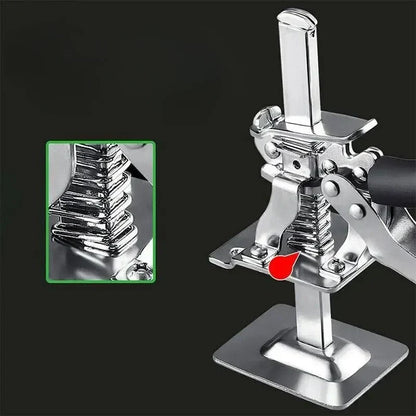 Cabinet Door Lift Jack with Adjustable Height Control for Woodworking Installation Projects DIY Renovation Trim Work Flooring