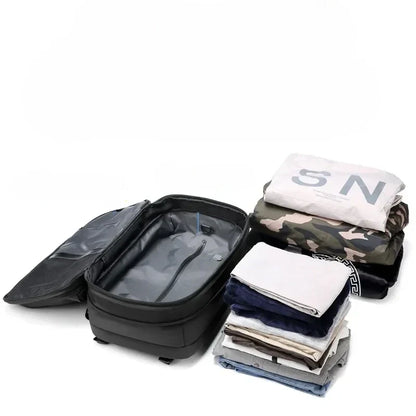 Space-Saving Vacuum Backpack with Built-In Compression System for Travel, Camping & Weekend Trips