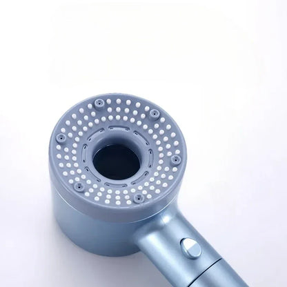 Multi-Spray Handheld Showerhead with 5 Adjustable Water Patterns in Chrome Finish for Modern Bathrooms
