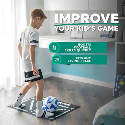Pro Soccer Practice Mat with Online Coaching Videos