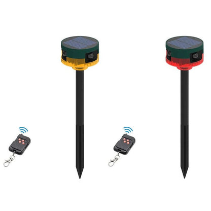 Outdoor Motion Activated Animal Deterrent with Wide Coverage