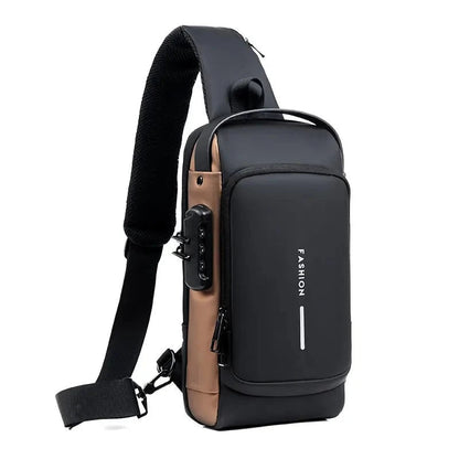 Anti-Theft Backpack with Hidden Zipper Compartments for Laptop & Travel Security