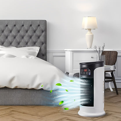 Compact Personal Swamp Cooler with Tank and Timer - Ortekor