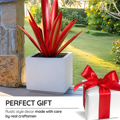 Rustic Metal Succulent Garden Decoration for Home