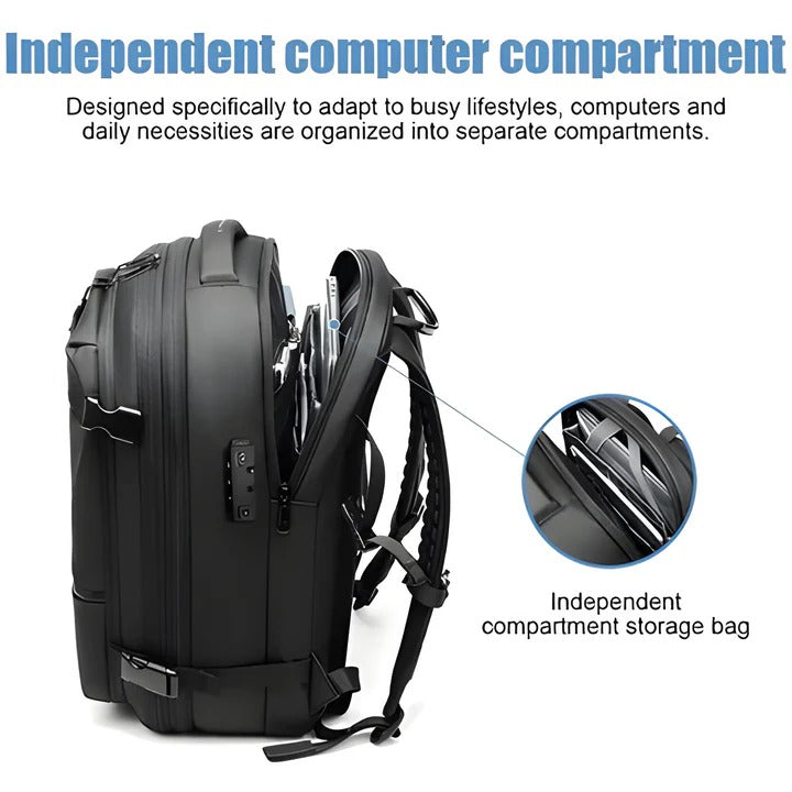 Compact Hiking Backpack with Organized Interior