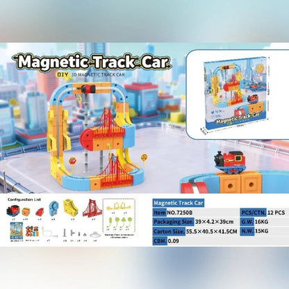 Fun Kids Remote Control Maglev Train Building Kit