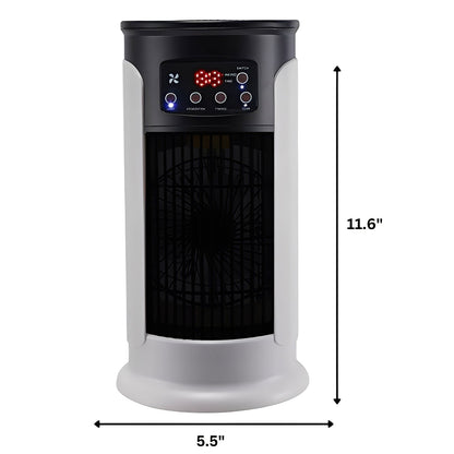 Compact Personal Swamp Cooler with Tank and Timer