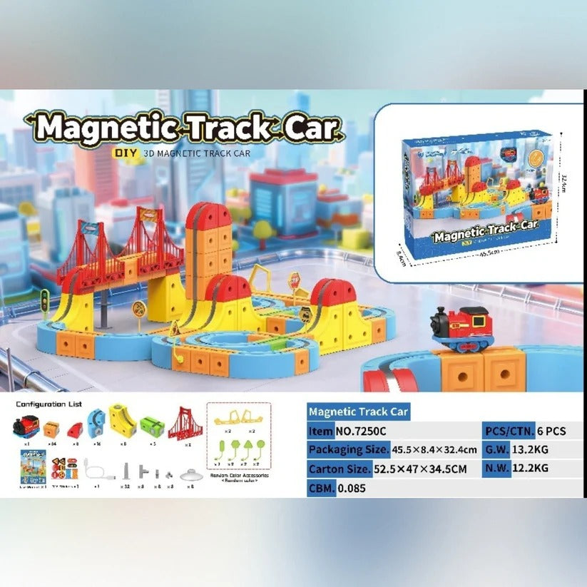 Fun Kids Remote Control Maglev Train Building Kit
