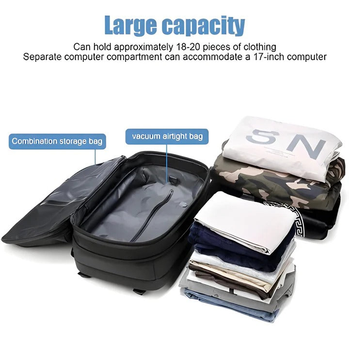 Compact Hiking Backpack with Organized Interior