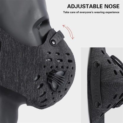Eco Friendly Air Purifying Face Mask with Filter