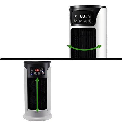 Compact Personal Swamp Cooler with Tank and Timer