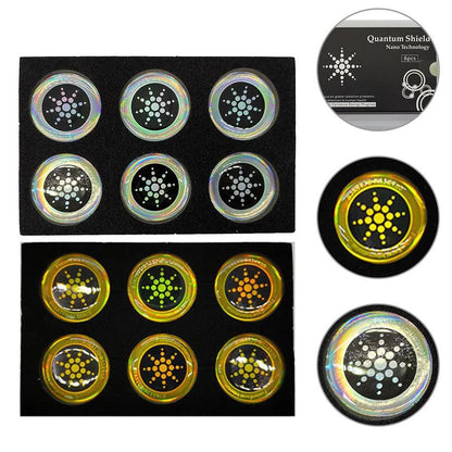 Protective Phone Laptop Tablet Radiation Stickers 6-Pack