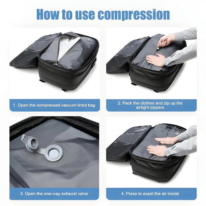 Compact Hiking Backpack with Organized Interior