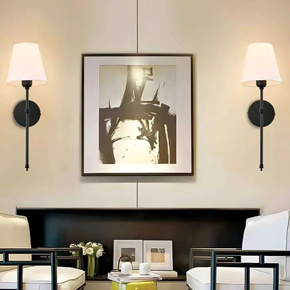 Easy Install Cordless Wall Lights Set of 2