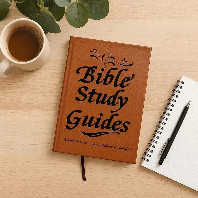 Daily Christian Bible Study Guide with Scripture Journal Pages - Ortekor