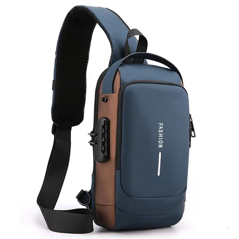 Anti-Theft Backpack with Hidden Zipper Compartments for Laptop & Travel Security