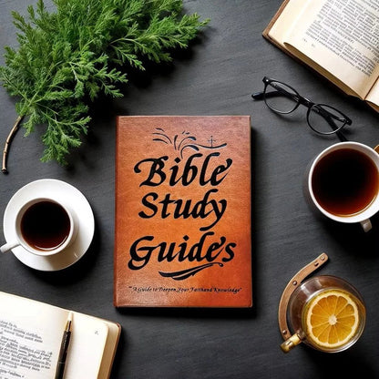 Daily Christian Bible Study Guide with Scripture Journal Pages