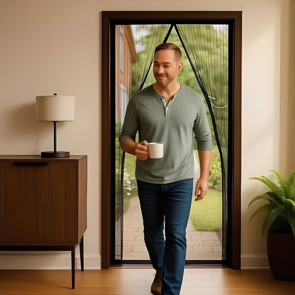 Easy Install Magnetic Screen Door