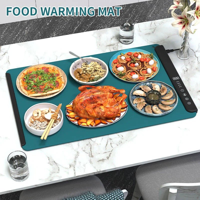 Portable Digital Food Warmer Tray with Thermostat