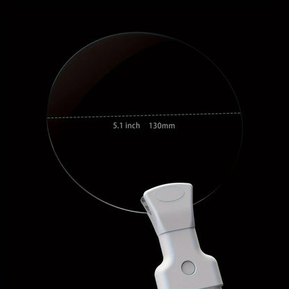 Hands-Free Adjustable Magnifying Glass 5X