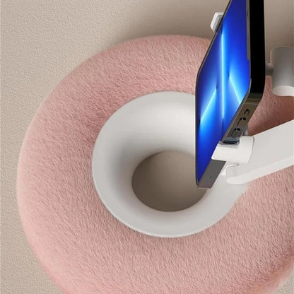 Soft Phone Stand with Detachable Snack Tray