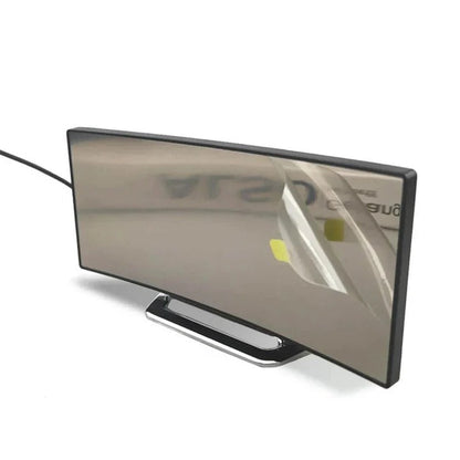 Contoured LED Clock Radio with Dimmable Display