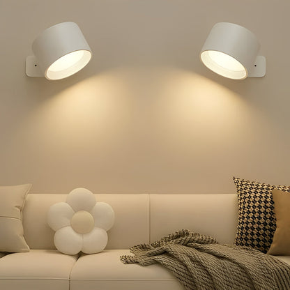 Adjustable LED Wall Lamp with Rotating Head