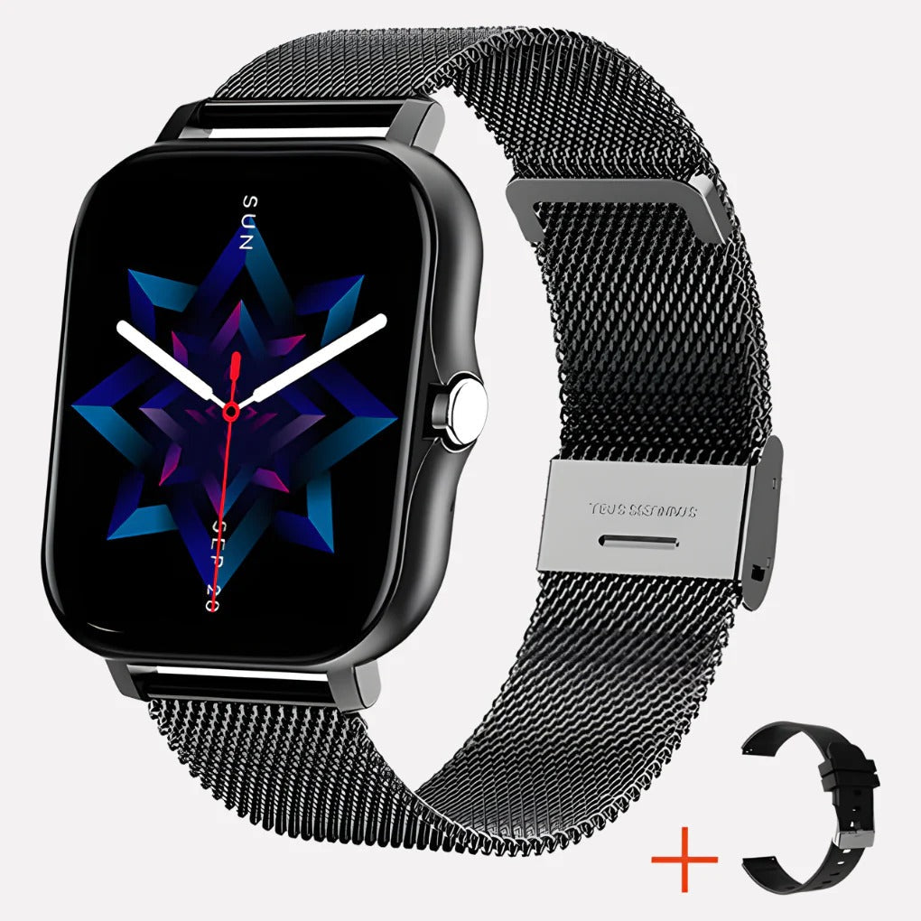Waterproof Fitness Tracker Watch with SOS Alert