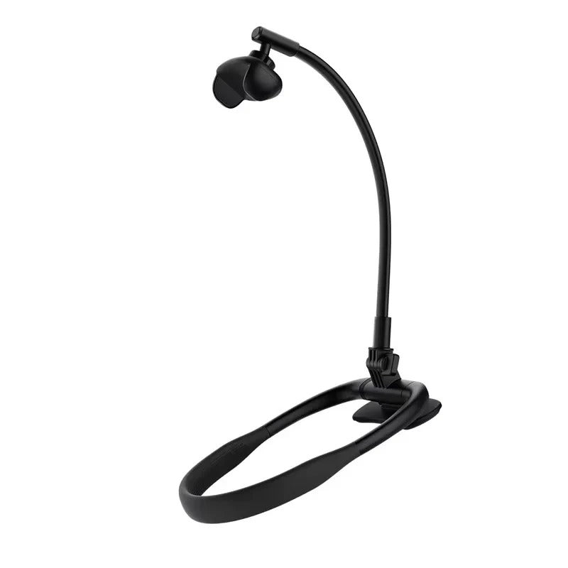 Adjustable Phone Stand with Rotating Head for Table and Nightstand