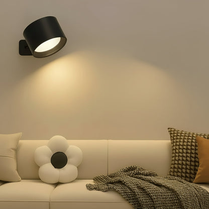 Adjustable LED Wall Lamp with Rotating Head