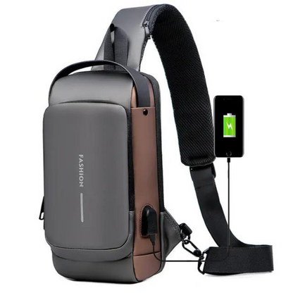 Anti-Theft Backpack with Hidden Zipper Compartments for Laptop & Travel Security