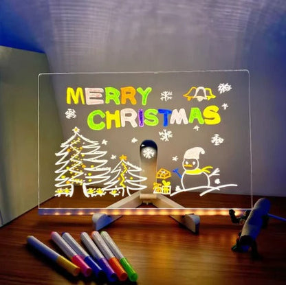 Reusable LED Writing Board with USB Powered Display