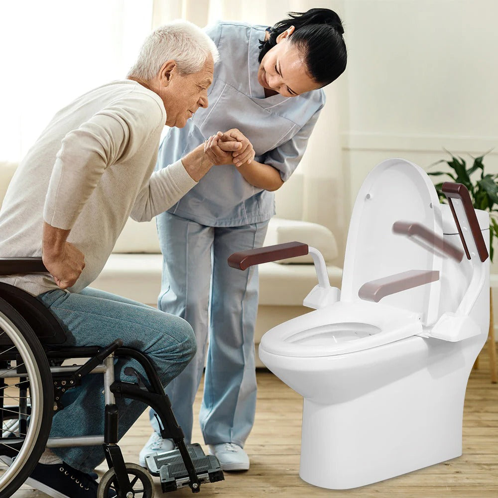 Sturdy Bathroom Grab Bar with Support Handles