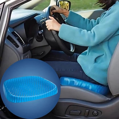 ComfortLift | Orthopedic Gel Seat Cushion with Breathable Honeycomb Design | Tailbone Support for Pain Relief