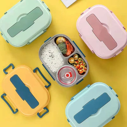 Keeps Food Fresh Stainless Steel Lunch Container