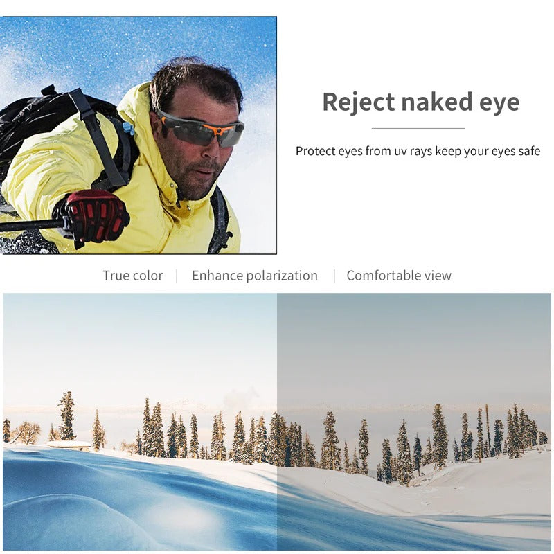 Clear Vision Glasses and HD Camera Lens