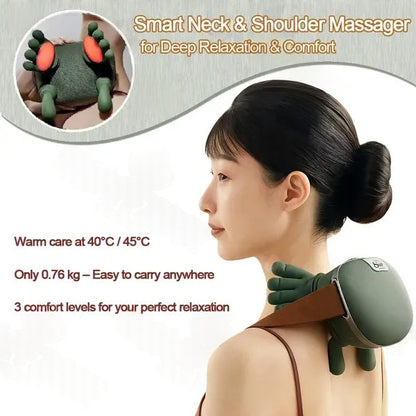 Heated Massage Wrap for Neck and Shoulder Relief