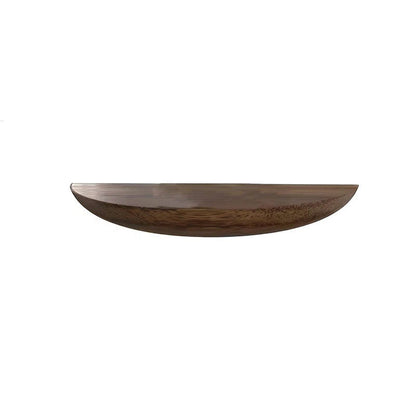 Round Wood Wall Shelf for Home Decoration