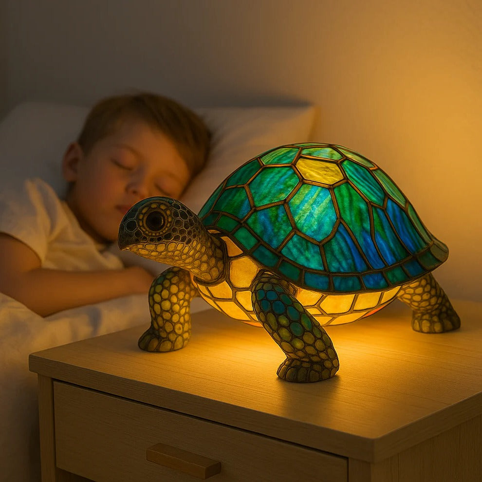Cozy Turtle Desk Lamp with Soft Warm Glow