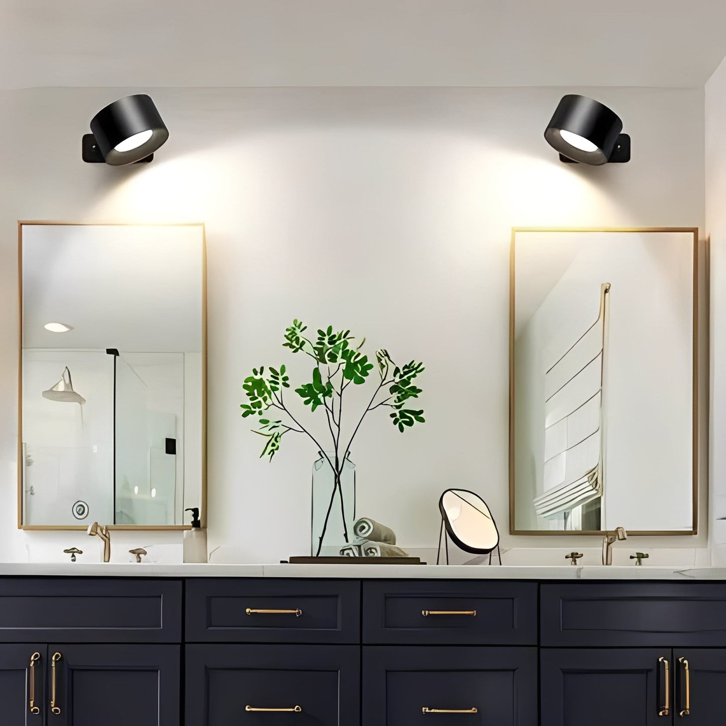 Adjustable LED Wall Lamp with Rotating Head