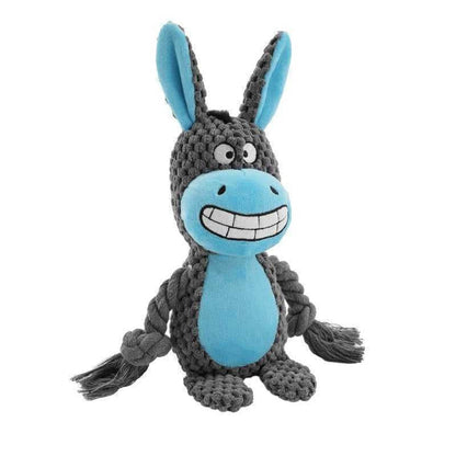 Plush Octopus Chew Toy with Squeaker for Dogs