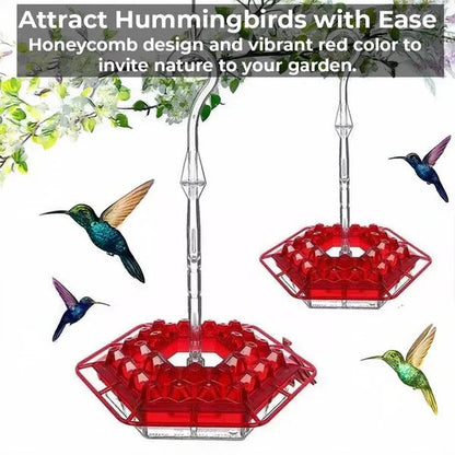 Colorful Bird Feeder with 30 Feeders and 12oz Capacity